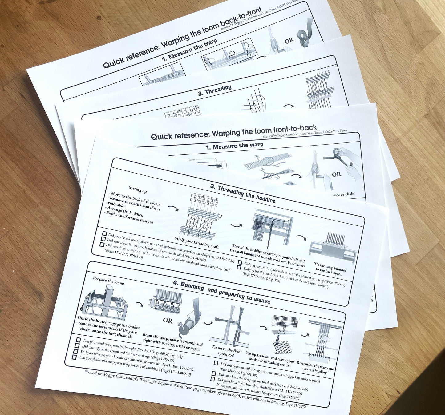 Quick Warping Guide Poster - PDF download